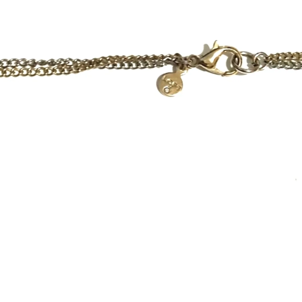 CLEARANCE-FINAL PRICE-NO OFFERS PLEASE-CLUSTERED 2-STRAND LOFT NECKLACE - Picture 7 of 12